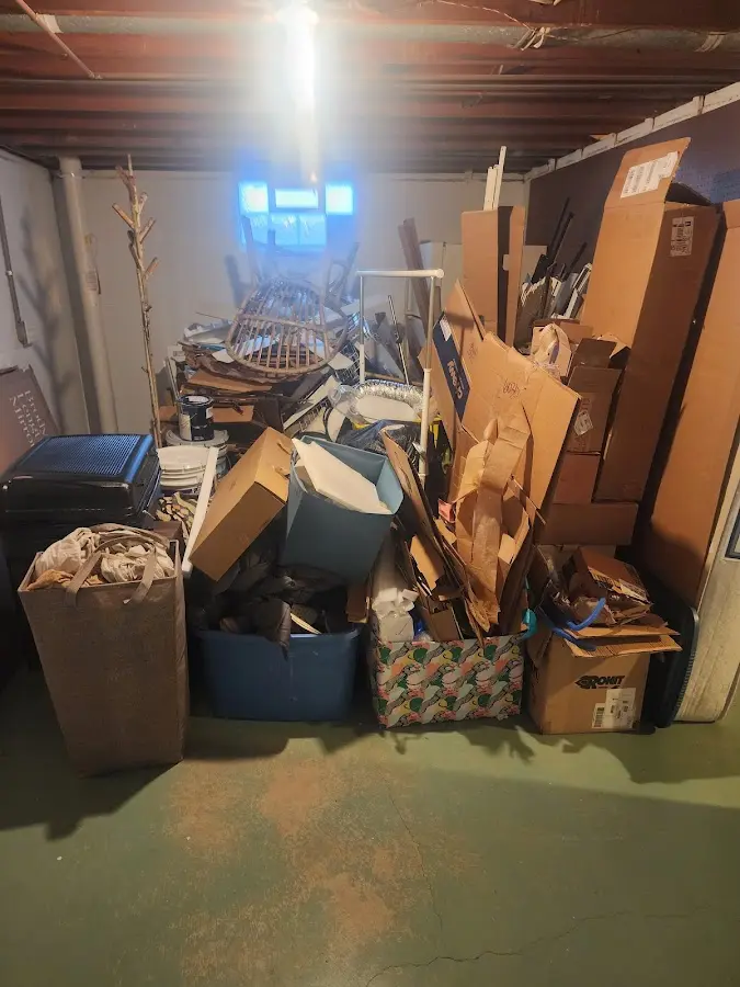 Roll-off dumpster container at job site for Construction Dumpster Rental in Richland